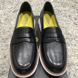 Cole Haan ZEROGRAND black loafers. Women’s size 9